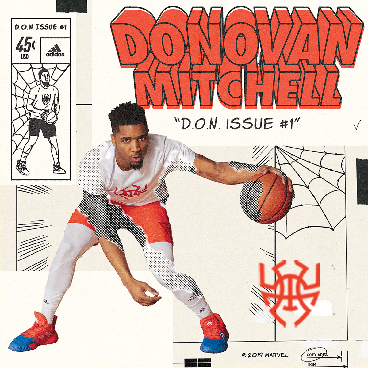 adidas, Shoes, Adidas Don Issue Donovan Mitchell Spiderman